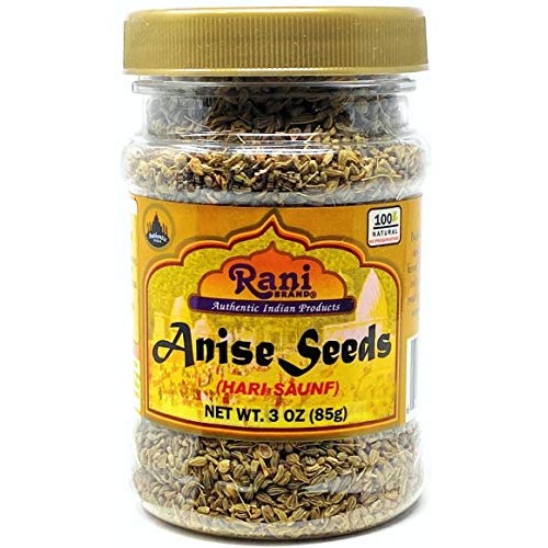 Rani Anise Seeds 3Oz 85G Pet Jar All Natural ~ Gluten Friendly