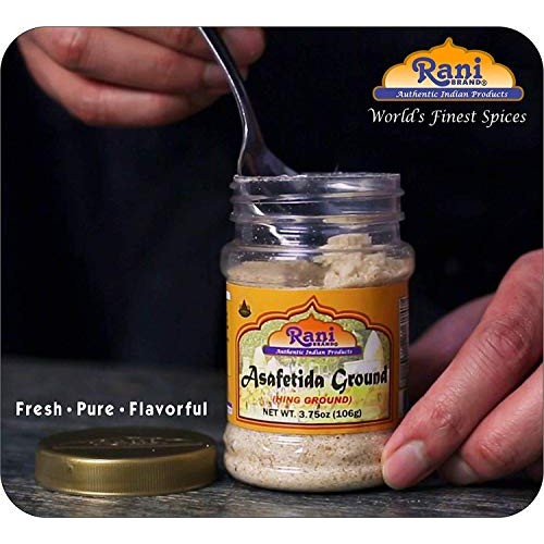 Rani Asafetida Hing Ground 3.75Oz 106G ~ All Natural | Salt