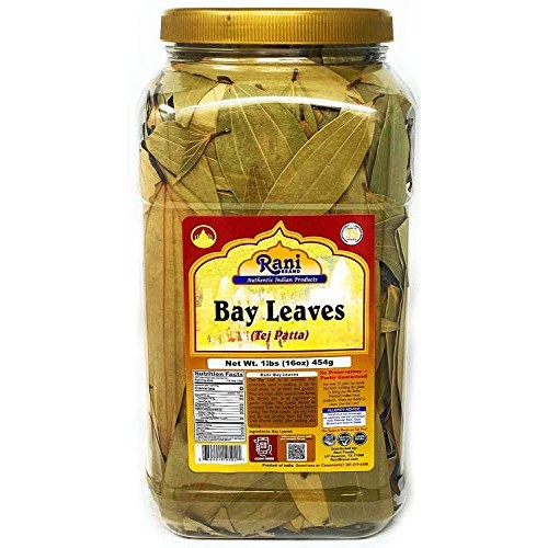 Rani Bay Whole Leaf Leaves Spice Hand Selected Extra Large 16O