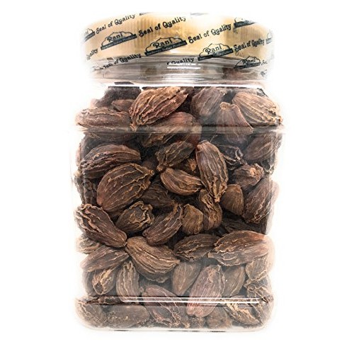 Rani Black Cardamom Pods Kali Elachi Whole Indian Spice 11Oz
