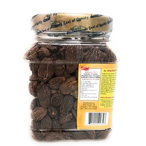 Rani Black Cardamom Pods Kali Elachi Whole Indian Spice 11Oz
