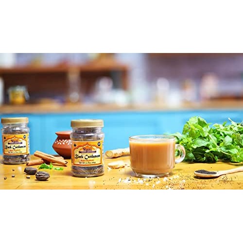 Rani Black Cardamom Pods Kali Elachi Whole Indian Spice 11Oz