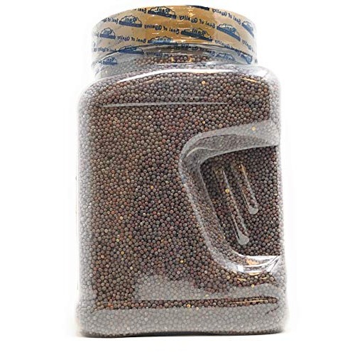 Rani Black Mustard Seeds Whole Spice Kali Rai 42Oz 2.7 Lbs P