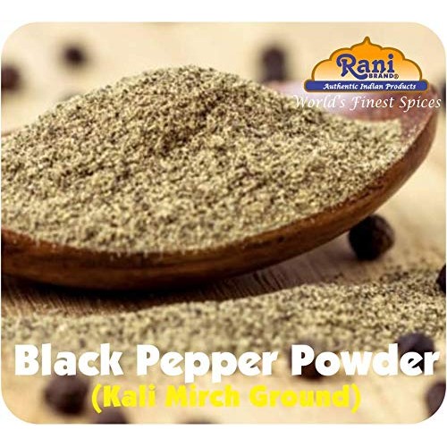 Rani Black Pepper Fine Powder 80 Mesh, Premium Indian 3Oz 85G