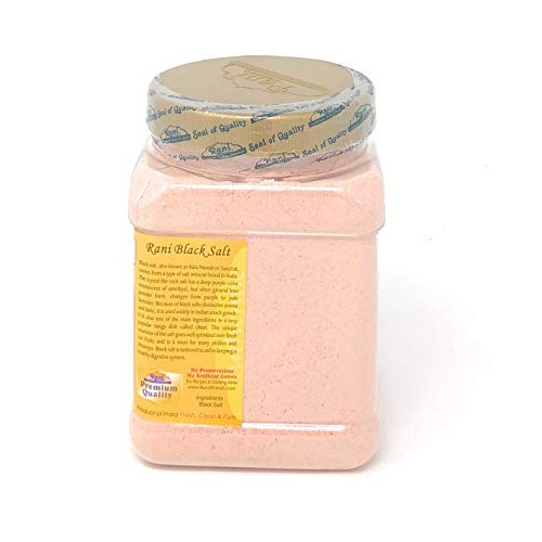 Rani Black Salt Kala Namak Mineral Powder, Vegan 2Lb 32Oz Bu