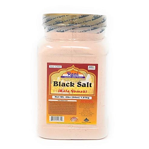 Rani Black Salt Kala Namak Powder, Vegan 4Lb 64Oz ~ Bulk, Un