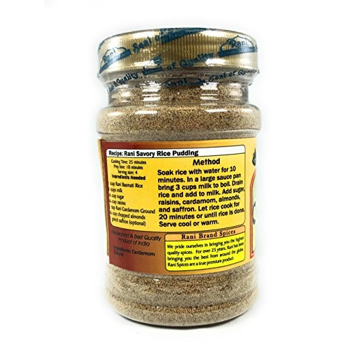Rani Cardamom Elachi Ground, Powder Indian Spice 3Oz 85G ~ A