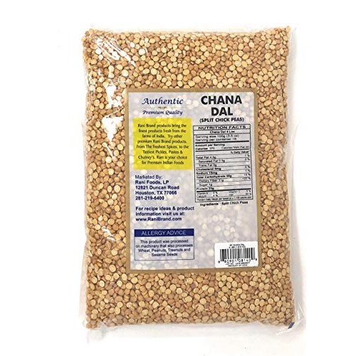 Rani Chana Dal Split Desi Chick Peas Lentils Indian 4Lbs 64Oz