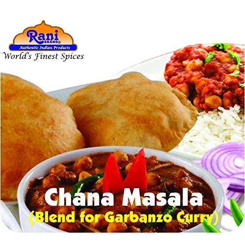 Rani Chana Masala Garbanzo Curry 15-Spice Blend 3.5Oz 100G ~