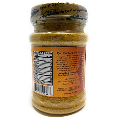 Rani Chicken Curry Masala Natural Indian 16-Spice Blend 3Oz 85G