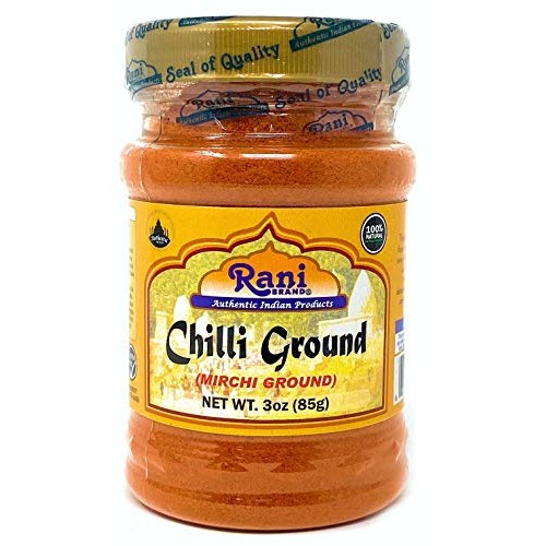 Rani Chilli Powder Mirchi Ground Indian Spice 3oz 85g PET Ja...