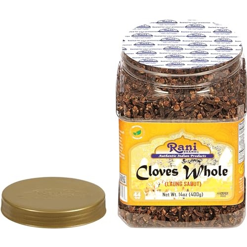 Rani Cloves Whole Laung 14oz 400g Great for Food, Tea, Poman...
