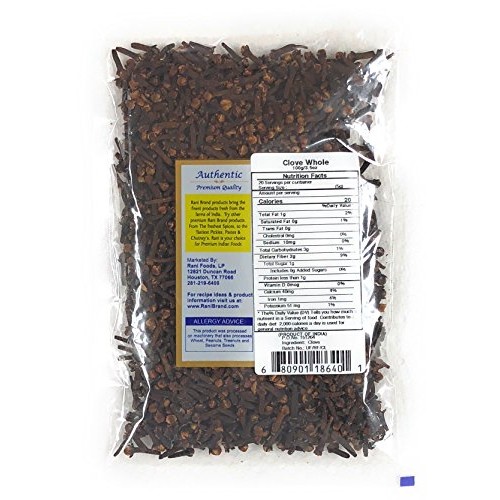 Rani Cloves Whole Laung 3.5Oz 100G Great For Food, Tea, Poma