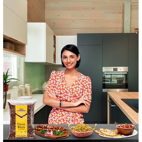 Rani Cloves Whole Laung 7oz 200g Great for Food, Tea, Pomand...