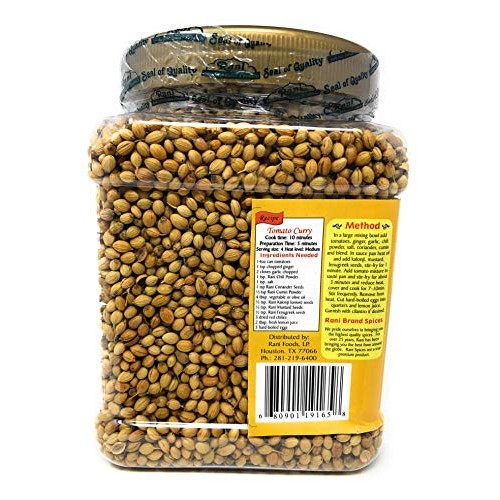 Rani Coriander Dhania Seeds Whole, Indian Spice 8Oz 227G ~ A