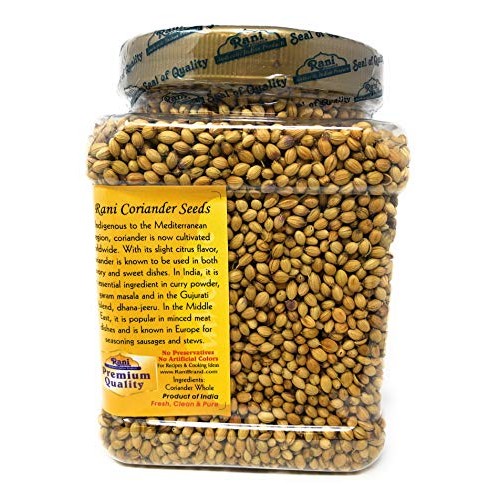 Rani Coriander Dhania Seeds Whole, Indian Spice 8Oz 227G ~ A