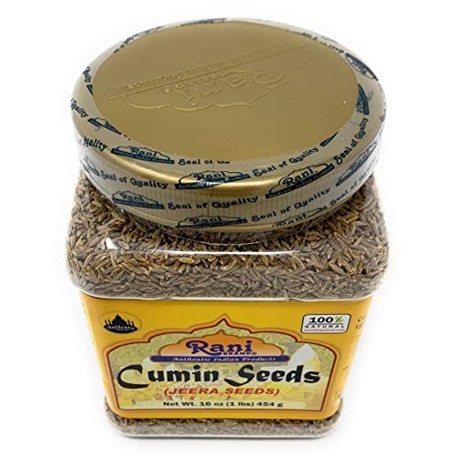Rani Cumin Seeds Whole Jeera Spice 16Oz 454G 1Lb Pet Jar ~ A