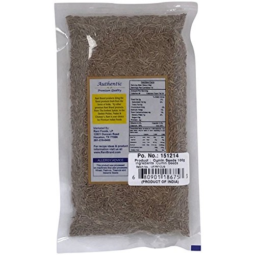 Rani Cumin Seeds Whole Jeera Spice 3.5Oz 100G ~ All Natural