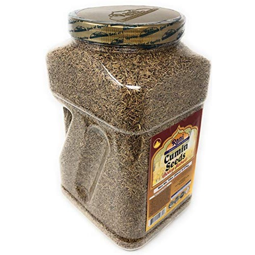 Rani Cumin Seeds Whole Jeera Spice 5Lbs 80Oz 2.27Kg Bulk, Pe