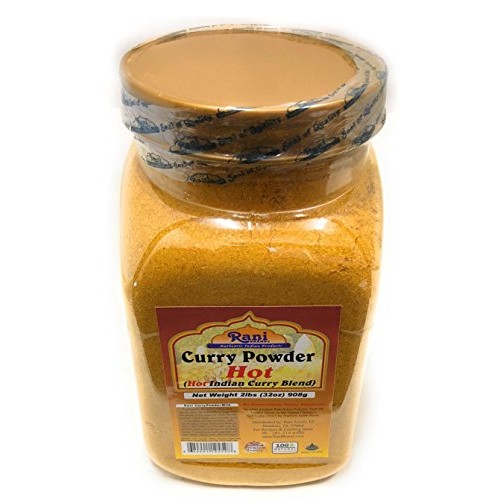 Rani Curry Powder Hot Natural 11-Spice Blend 32Oz 2Lbs 907G Bu