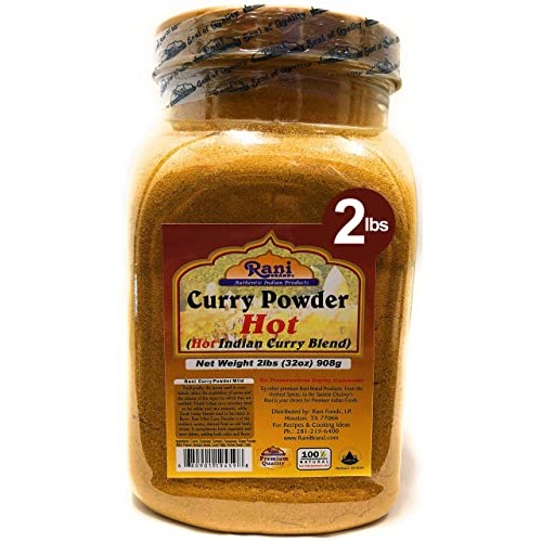 Rani Curry Powder Hot Natural 11-Spice Blend 32Oz 2Lbs 907G Bu