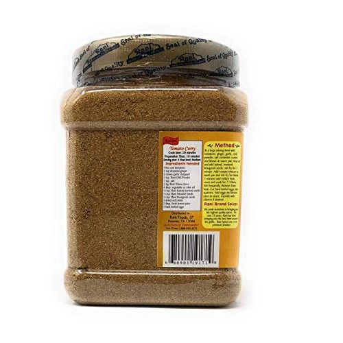 Rani Dhana-Jeeru Coriander-Cumin Blend 50-50 Powder 16Oz 1Lb