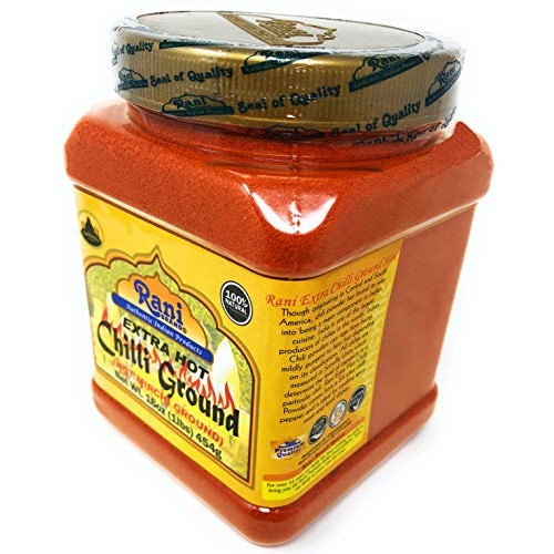 Rani Extra Hot Chilli Powder Indian Spice 16Oz 454G ~ All Natu