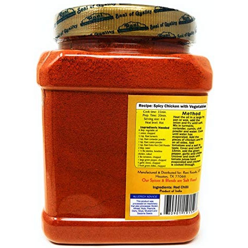 Rani Extra Hot Chilli Powder Indian Spice 16Oz 454G ~ All Natu