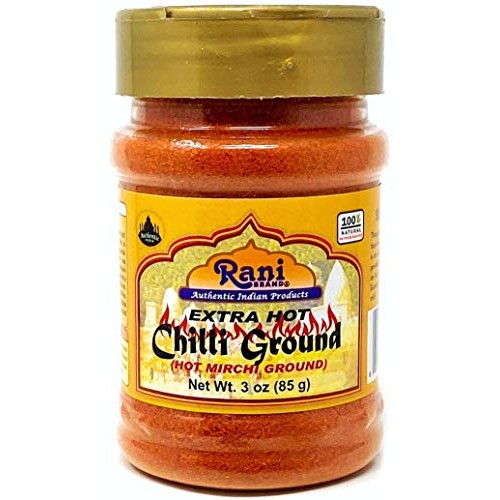 Rani Extra Hot Chilli Powder Indian Spice 3Oz 85G ~ All Natura