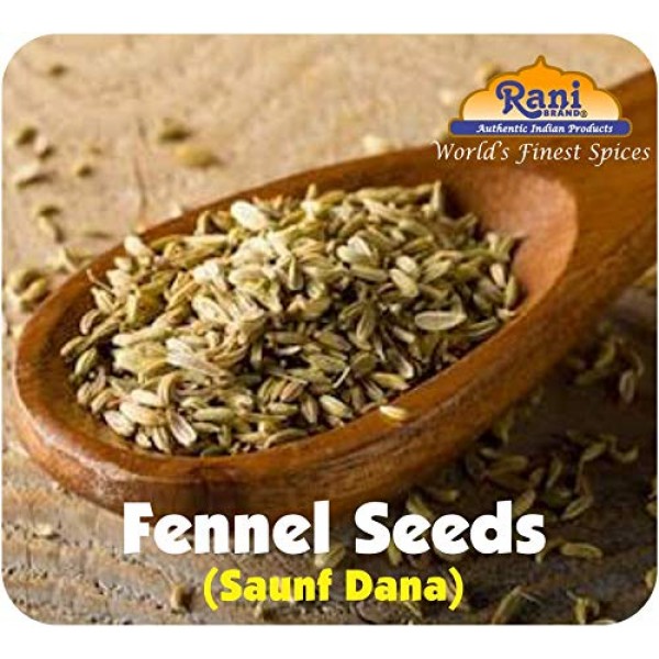 Rani Fennel Seeds Saunf Sabut Whole Spice 2.75Oz 85G All Nat