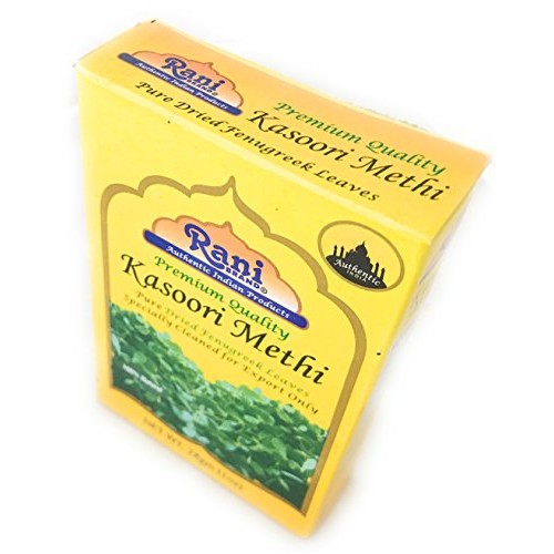 Rani Fenugreek Leaves Dried, All Natural Kasoori Methi 28G 1O