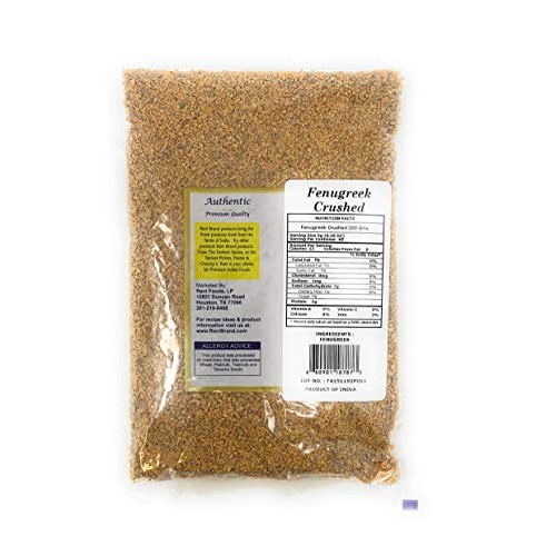 Rani Fenugreek Methi Seeds Crushed 7Oz 200G Trigonella Foenu