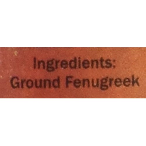 Rani Fenugreek Methi Seeds Ground Powder 3Oz 85G Trigonella