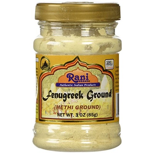 Rani Fenugreek Methi Seeds Ground Powder 3Oz 85G Trigonella