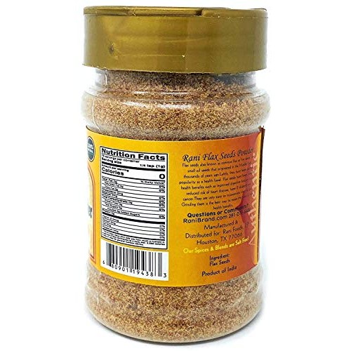 Rani Flax Seeds Powder Alsi, Linum Usitatissimum 2.6Oz 75G P