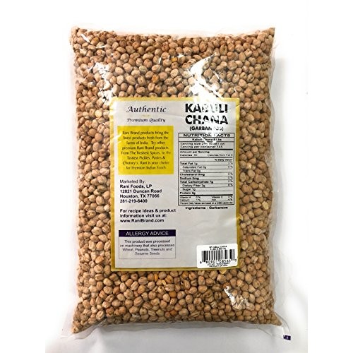 Rani Garbanzo Beans Kabuli Chana 8Lbs 128Oz Bulk ~ All Natur