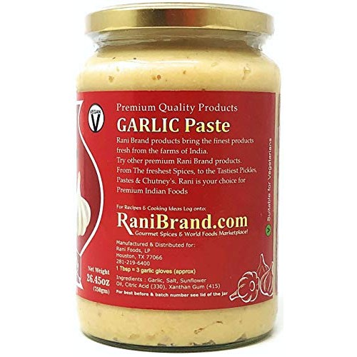 Rani Garlic Cooking Paste 26.5Oz 750G ~ Vegan | Gluten Free In