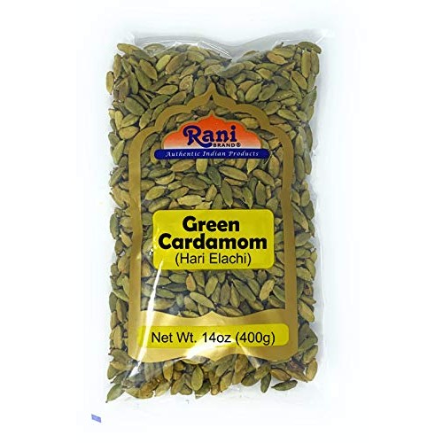 Rani Green Cardamom Pods Spice Hari Elachi 14Oz 400G ~ Natur