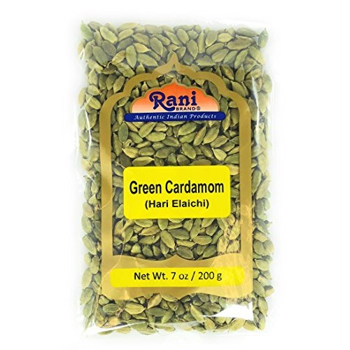 Rani Green Cardamom Pods Spice Hari Elachi 7Oz 200G ~ Natura
