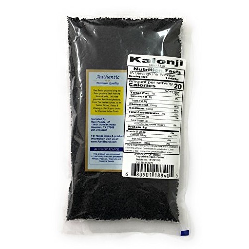 Rani Kalonji Black Seed, Nigella Sativa, Black Cumin Seeds 3.5