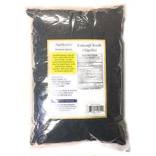 Rani Kalonji Seeds Whole Black Seed, Nigella Sativa, Black Cumi