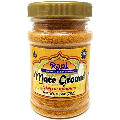 Rani Mace Ground Javathri Powder, Spice 2.5Oz 70G Pet Jar ~
