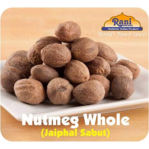 Rani Nutmeg Jaiphul Whole Spice, 21-23 Pieces, 3.5Oz 100G ~