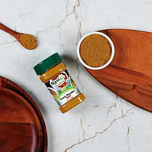 Rani Organic Curry Powder Hot 9-Spice Authentic Indian Blend 3...