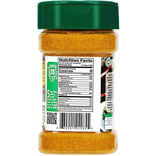 Rani Organic Curry Powder Hot 9-Spice Authentic Indian Blend 3...