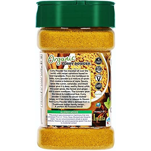Rani Organic Curry Powder Mild 8-Spice Authentic Indian Blend ...