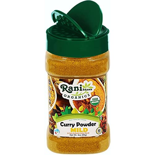 Rani Organic Curry Powder Mild 8-Spice Authentic Indian Blend ...