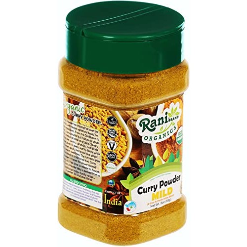 Rani Organic Curry Powder Mild 8-Spice Authentic Indian Blend ...