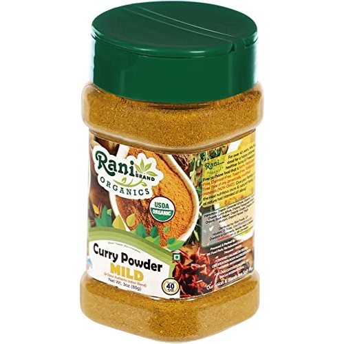 Rani Organic Curry Powder Mild 8-Spice Authentic Indian Blend ...