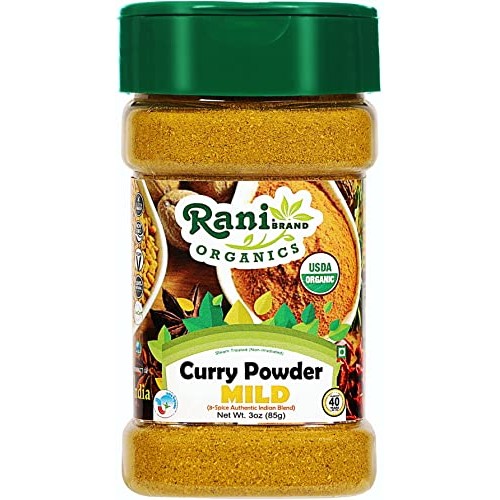 Rani Organic Curry Powder Mild 8-Spice Authentic Indian Blend ...